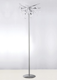 Cygnet Crystal Floor Lamps Diyas Designer Floor Lamps 